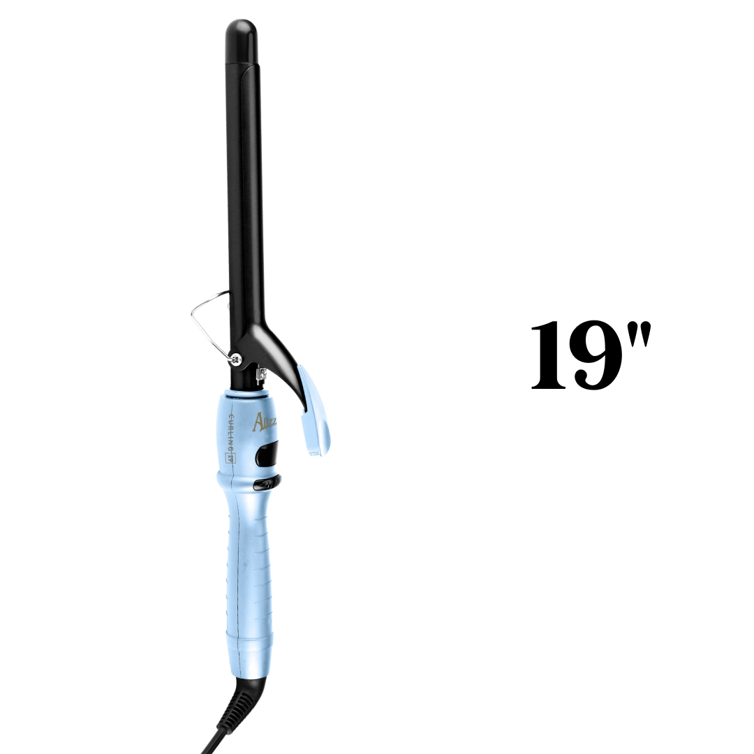 ALIZZ CURLING TOOL WITH 19 BLUE TOOL