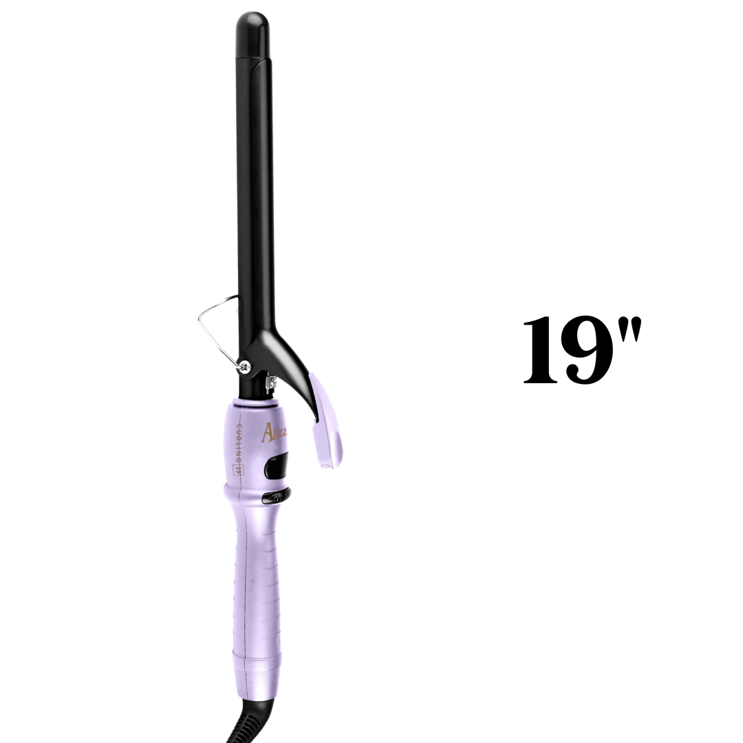 ALIZZ CURLING TOGGLE WITH 19 LILAC TOWEL