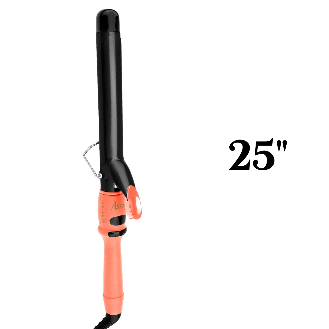 ALIZZ CURLING TOOL WITH 25 ORANGE TONG